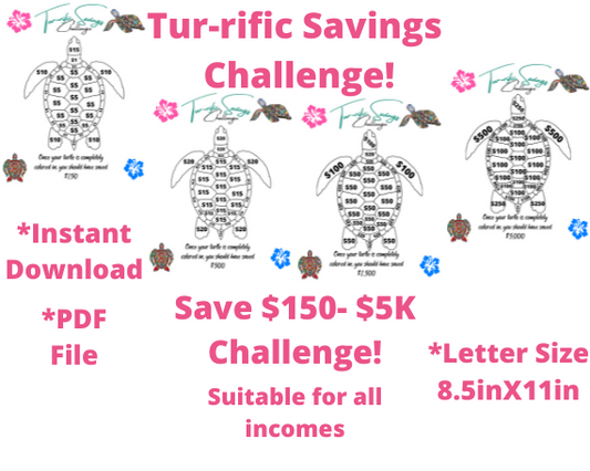 Printable Savings Challenge